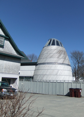 What is this behind the Abbe Museum? An odd building indeed...