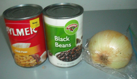 Additional ingredients from my pantry and fridge. This is getting crazy!