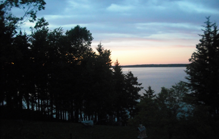 A sunset on a bay...nope, doesn't get old.
