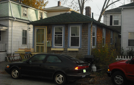 My little house, some random car for scale. My little house, some random car for scale.