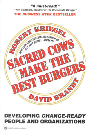A smarty-pants sounding title, this book is filled with good ideas...and corny drawings of cows.