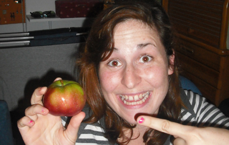 How do you like them apples? We like them saucy, thanks!