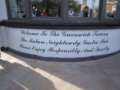 Alice and I both appreciated the British sensibility of politeness and allowing people to take personal responsibility. This sign was quite capturing of this sentiment.