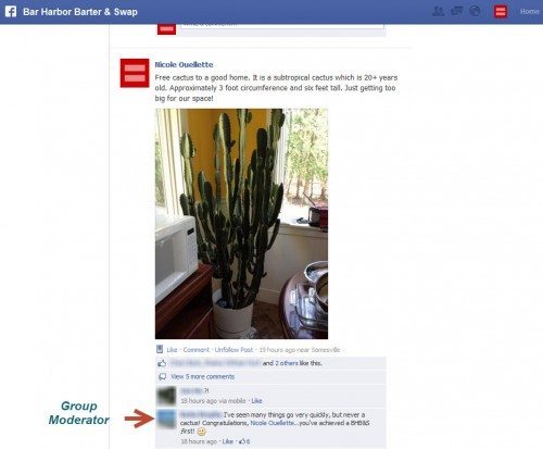 Whether unloading a cactus or buying a trailer, Facebook groups and other online spaces let you get in front of people who can join in your transaction.