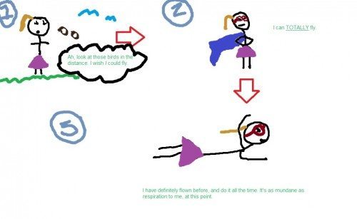 An example of insomnia logic, when strange things become reality (or so you think).