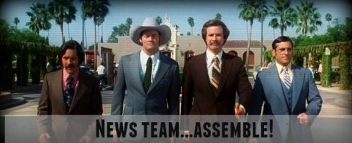 This is how I like to envision our team (sadly, I think I'm Brick...)