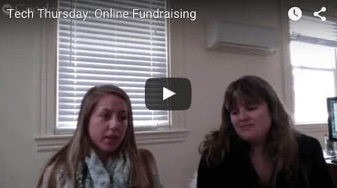 Tech Thursday: Online Fundraising