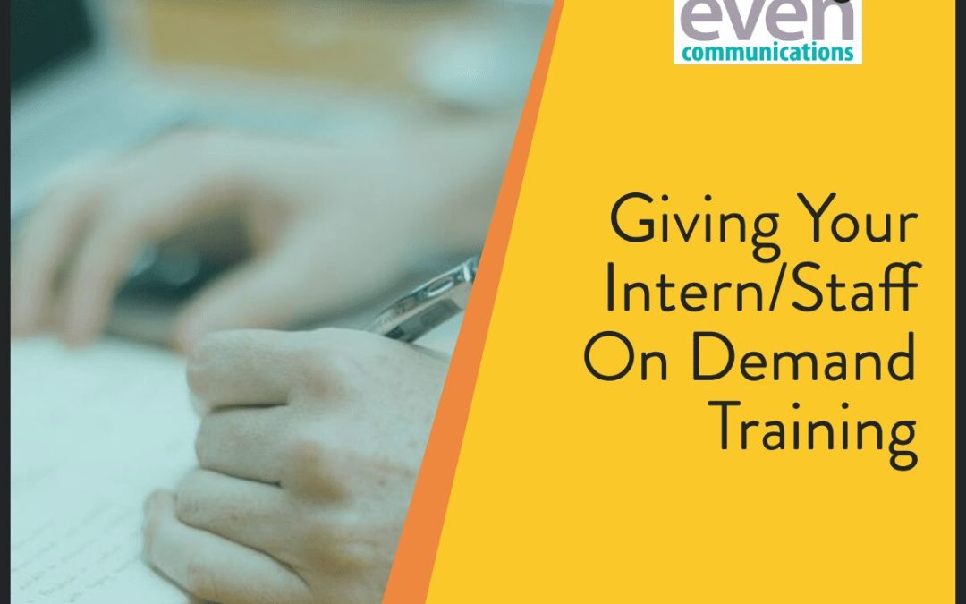 Giving Interns Training and Feedback (Part Two)