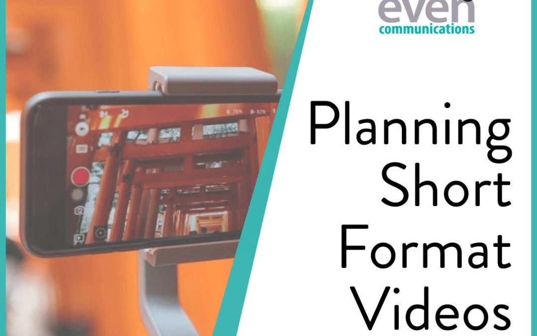 Planning Short Form Videos