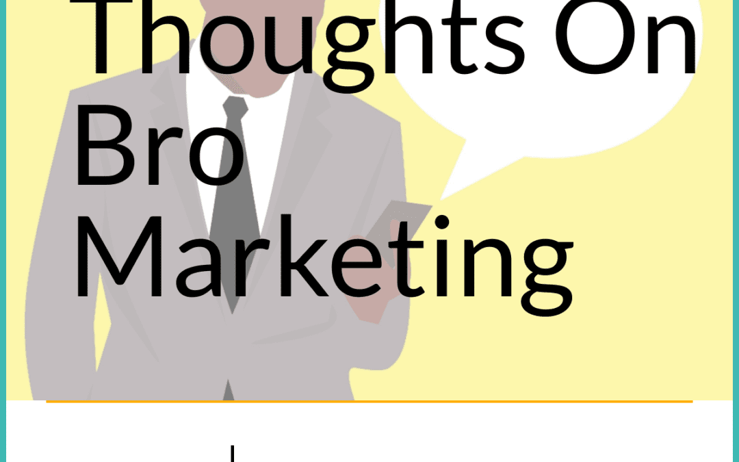 Ask Nicole Weekly Livestream: Thoughts On Bro Marketing