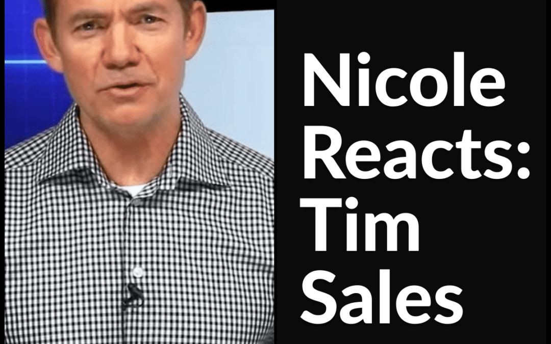 Nicole Reacts: Tim Sales