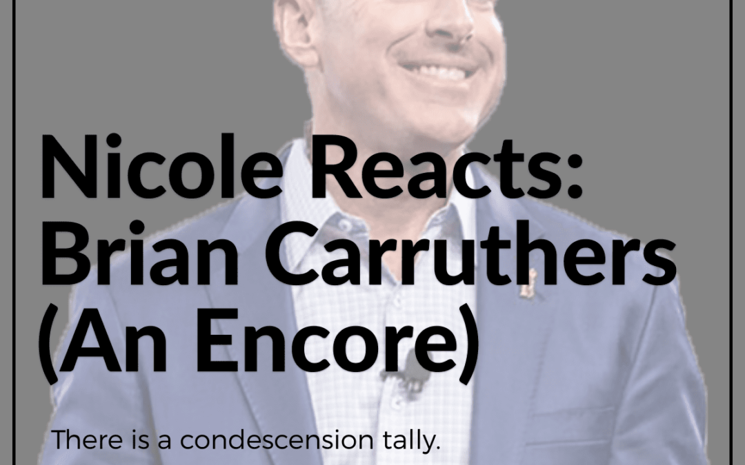 Nicole Reacts: Brian Carruthers Making Sales Calls