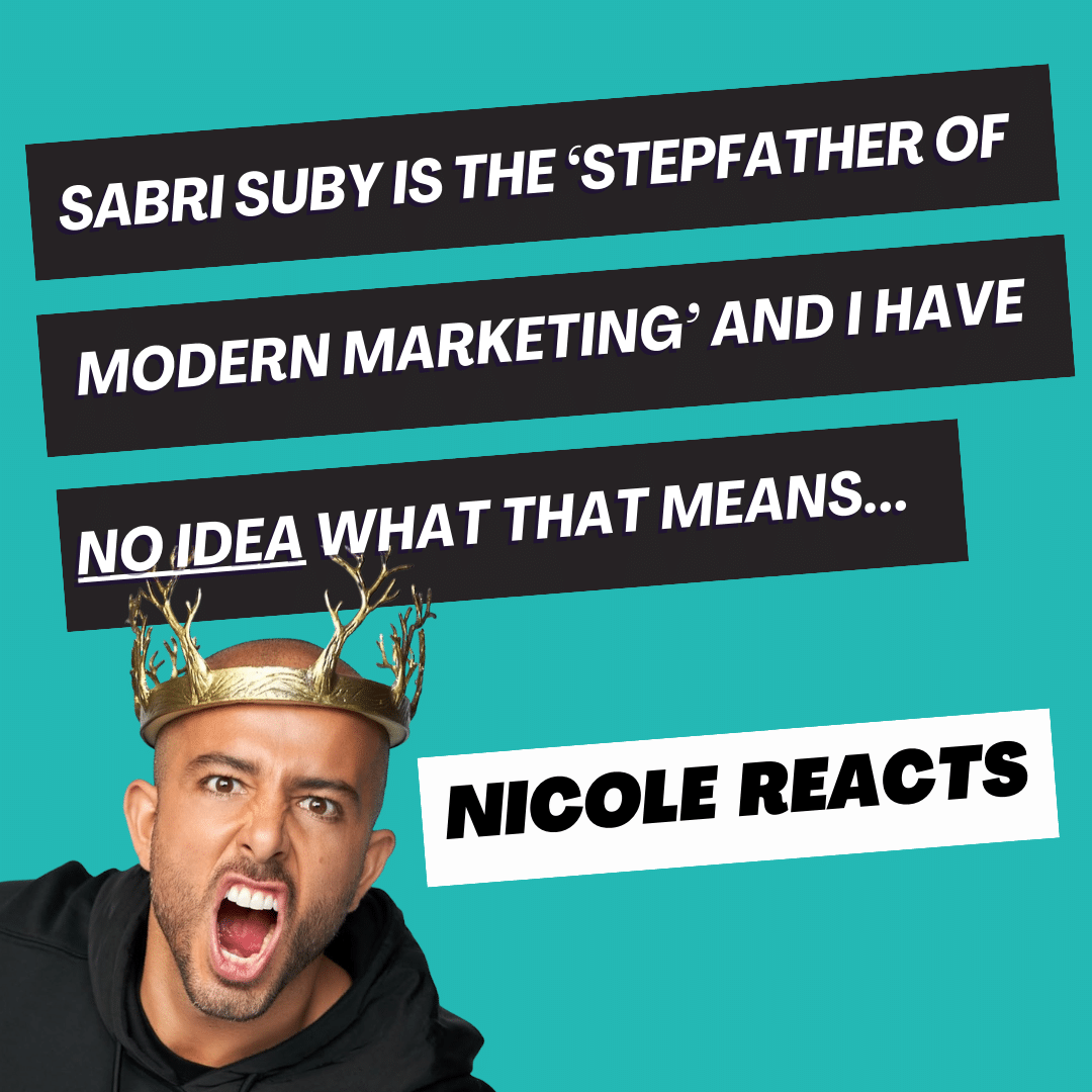 Nicole Reacts: Sabri Suby