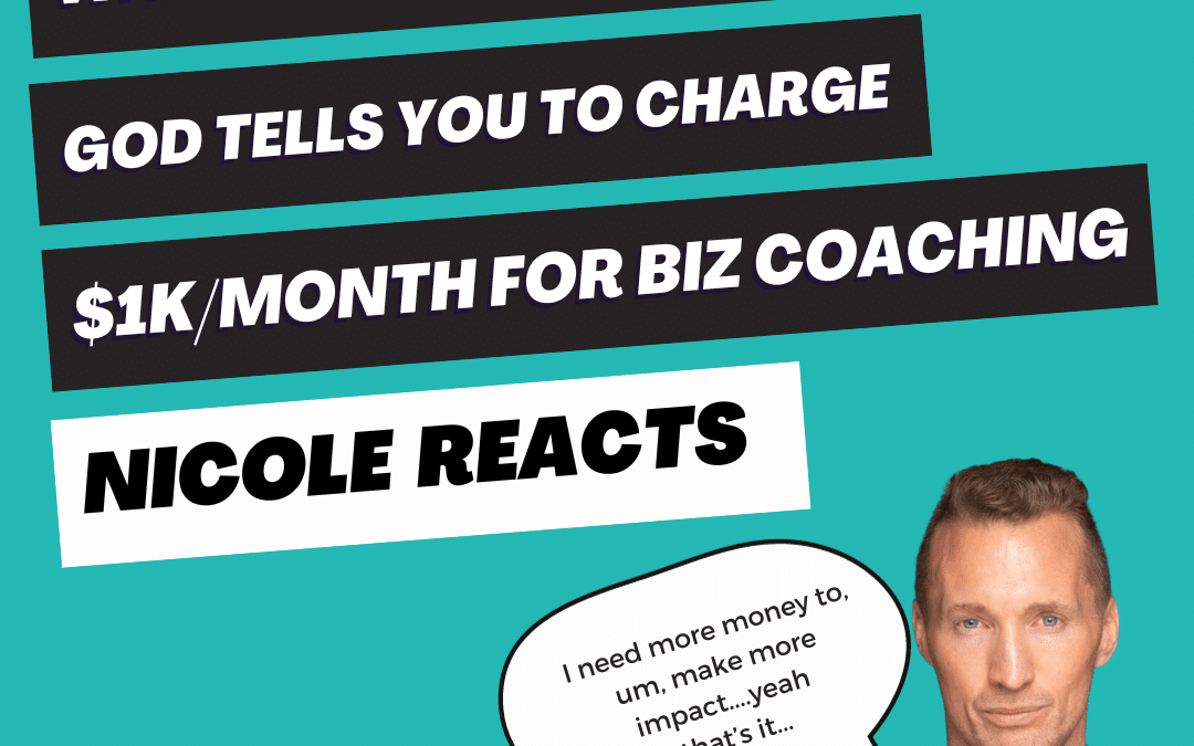 Nicole Reacts: Ryan Blair Thinks Him Making Millions More Dollars Is What God Wants