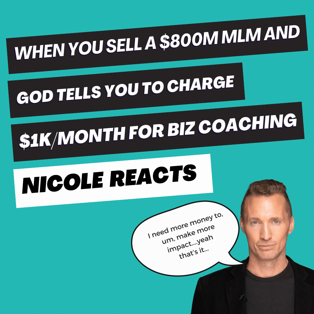 Nicole Reacts: Ryan Blair Thinks Him Making Millions More Dollars Is What God Wants