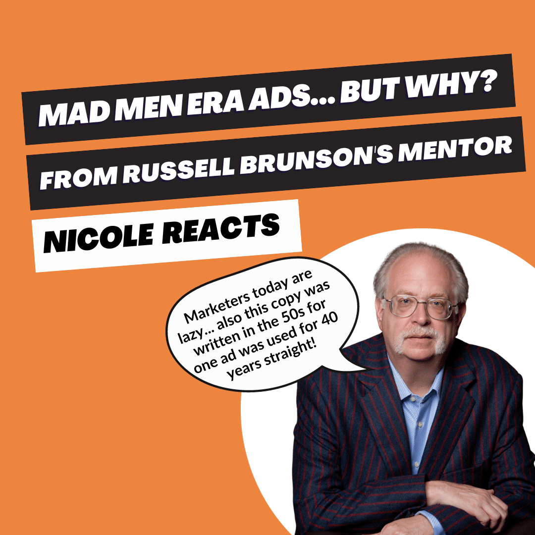 Nicole Reacts: Dan S. Kennedy