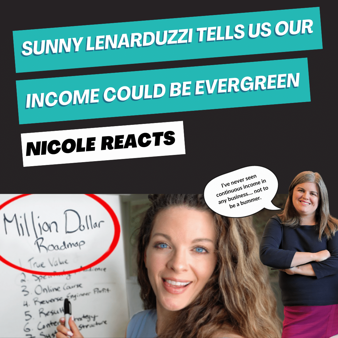 Nicole Reacts: Sunny Lenarduzzi (Authority Accelerator)