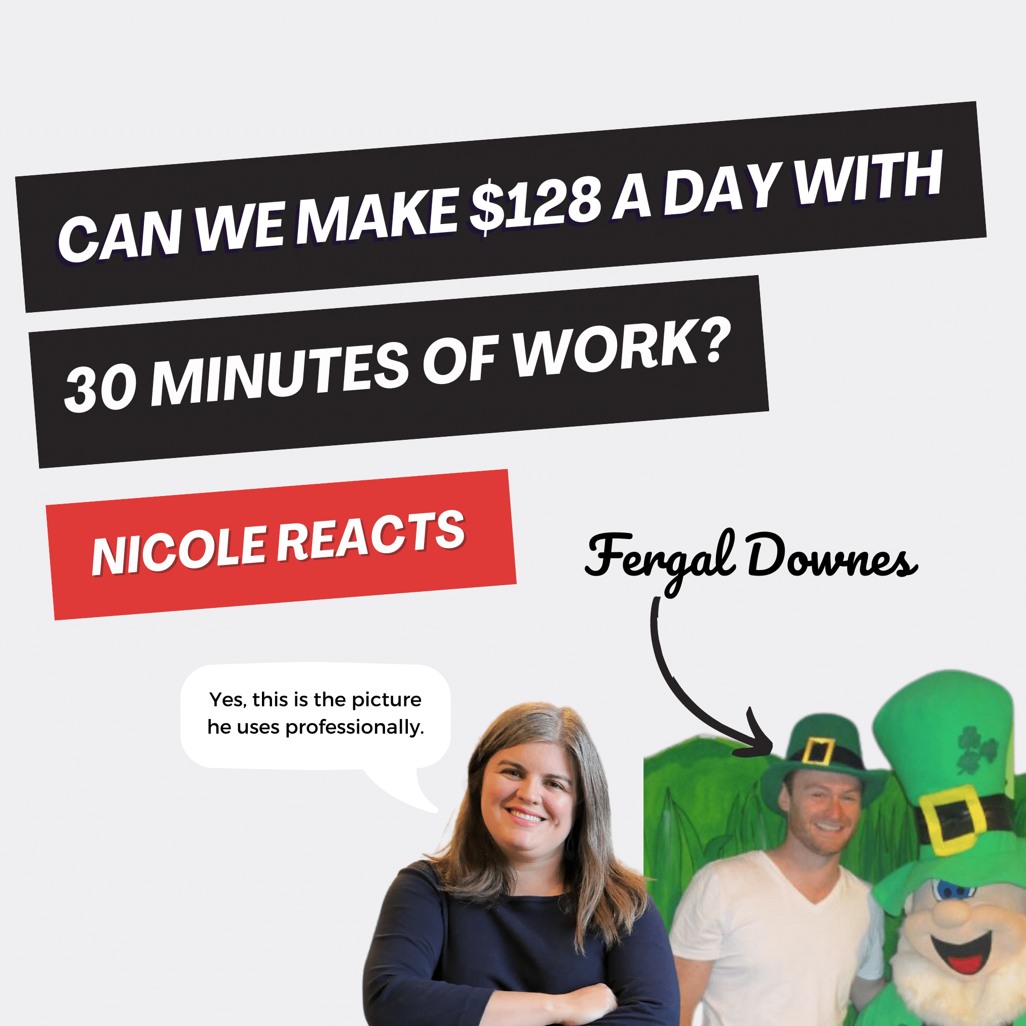 Nicole Reacts  Fergal Downes’ Empire System