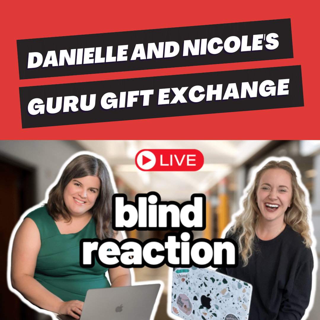 Danielle and Nicole’s Guru Gift Exchange