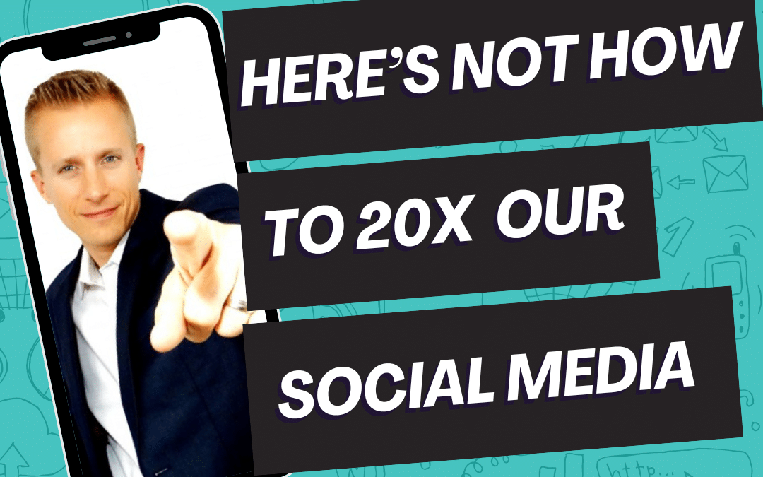 Nicole Reacts: Let’s watch a video about 20X-ing our social media that never tells us how